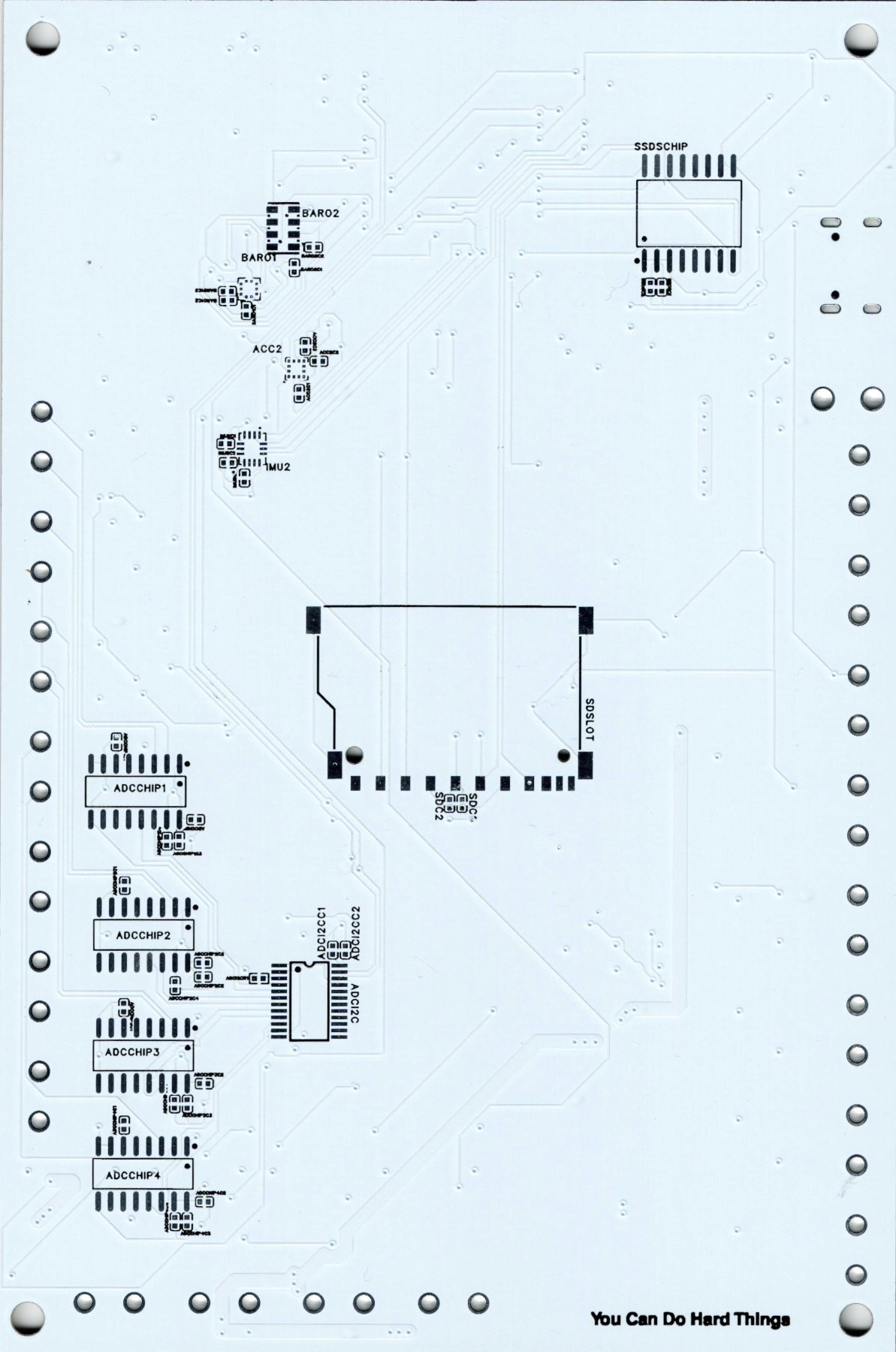 Wingin' It PCB, back